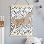 Leopard Sleeping Nursery Children's Art Print, thumbnail 3 of 5