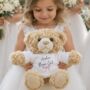 Personalised Wedding Teddy Bear, thumbnail 1 of 8
