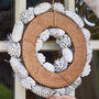 Luxury Frosted Pine Cone Christmas Wreath, thumbnail 7 of 8