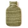 Fair Isle Wool Hot Water Bottle, thumbnail 2 of 2