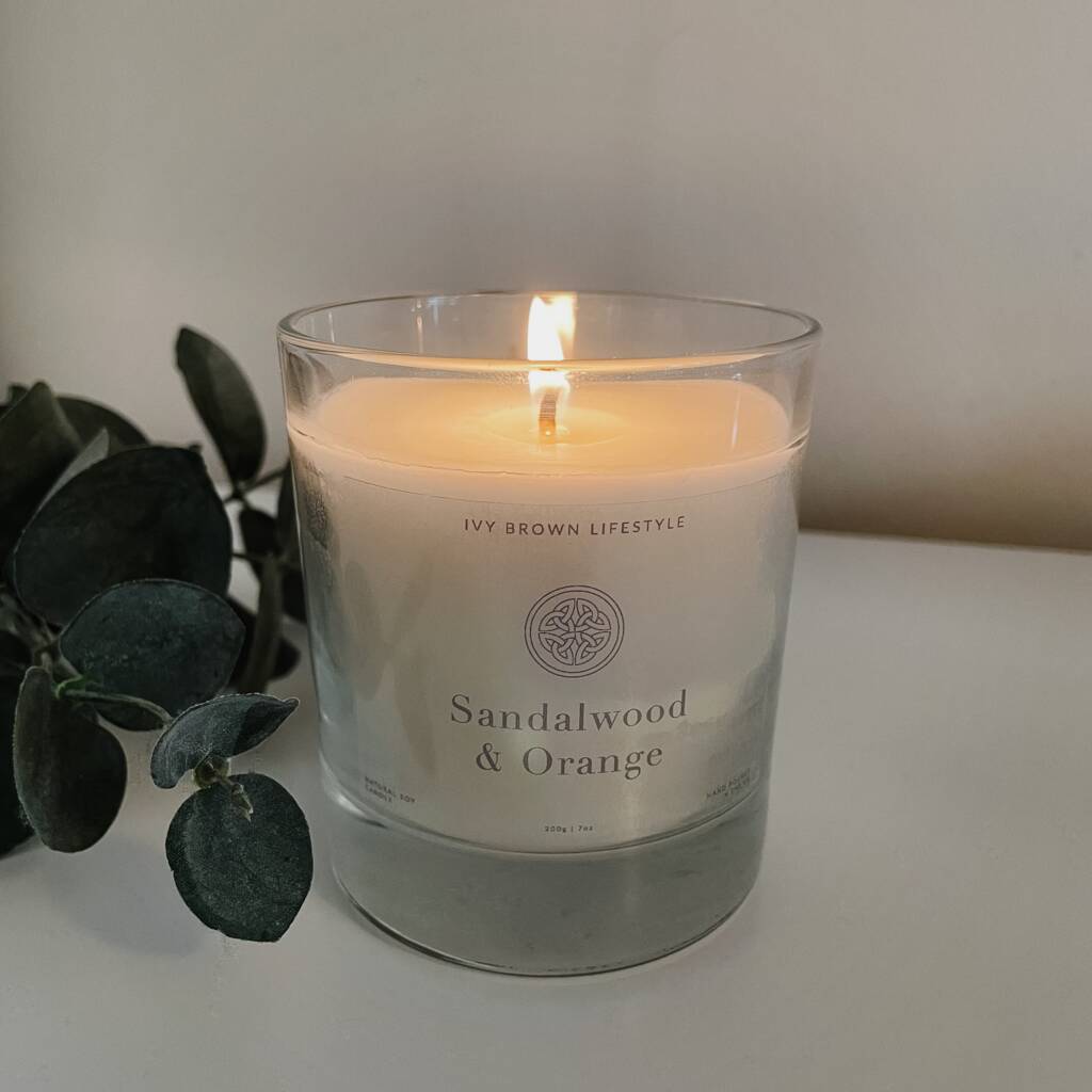 Organic Soy Wax Candles By Ivy Brown