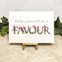 Floral Wedding Favours Sign, thumbnail 2 of 2