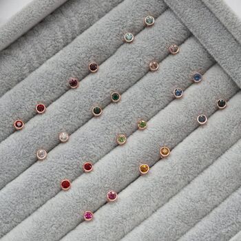 Rose Gold Vermeil December Birthstone Gift Set – Turquoise, 2 of 6