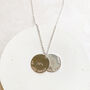 Family Hidden Message Disc Necklace, thumbnail 5 of 7