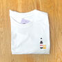 Beer And Pint Embroidered T Shirt. Fathers Day / Birthday Gift, thumbnail 3 of 5