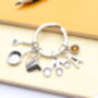 Personalised Chef Cooking Keyring, thumbnail 4 of 9