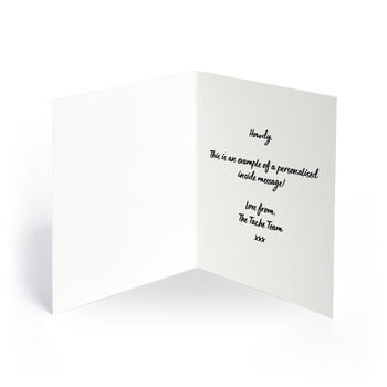 Handmade Transfomers Birthday Bubmblebee Greeting Card, 2 of 2