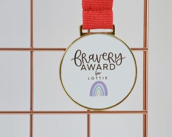 Personalised Bravery Award Medal, 3 of 3