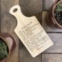 Personalised Hand Written Recipe Paddle Board, thumbnail 1 of 5