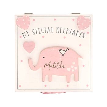 Personalised 'My Special Keepsakes' Box, 6 of 7
