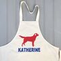 Personalised Apron Set Adult And Child, thumbnail 6 of 9