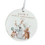 Personalised Baby’s First Christmas Ceramic Ornament, thumbnail 2 of 7