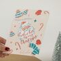 Assorted Retro Christmas Cards Pack Of Four, thumbnail 5 of 8