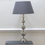 Metal French Table Lamp And Shade, thumbnail 1 of 2