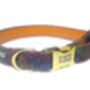 Scout's Warm Colours Dog Collar Bow Tie And Lead Set, thumbnail 2 of 3