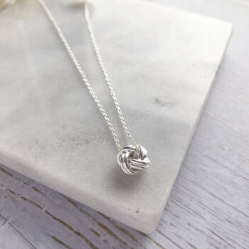 Wedding Knot Necklace Thank You, 6 of 6
