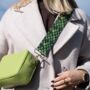 Green Dragon Scales Bag Strap | Extra Long Crossbody Replacement Bag Strap, thumbnail 1 of 2