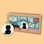 Home Is Where The Cat Is Mini Matchbox Cross Stitch Kit, thumbnail 1 of 12