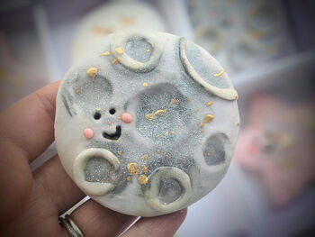 Personalised To The Moon And Back Hand Iced Biscuit Gift Box Fathers Day Gift, 7 of 10