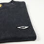 Hoy Insignia T Shirt Black / Sea Salt, thumbnail 2 of 3