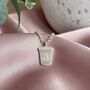 Pot Noodle Charm Sterling Silver Necklace, thumbnail 1 of 3