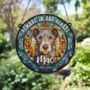 Scottish Deerhound Memorial Suncatcher, thumbnail 3 of 6