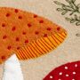 Toadstool Felt Appliqué Hoop Kit, thumbnail 5 of 6