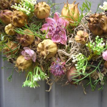 Nigella And Astrantia Wreath, 4 of 4