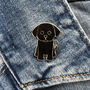 Labrador Puppy Enamel Pin Badge, thumbnail 3 of 8
