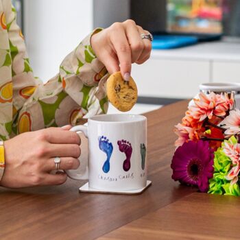 Mummy's Mug With Child's Drawing, 4 of 10