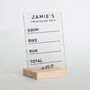 Personalised Triathlon Personal Best Sign, thumbnail 5 of 9