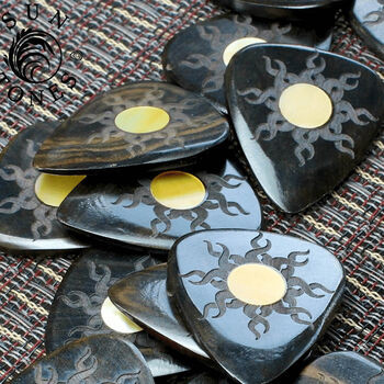Sun Tones Boutique Guitar Plectrums In A Gift Tin, 2 of 7