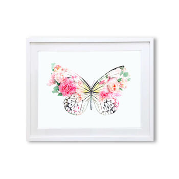 Butterfly Wildlife Botanical Art Print, 2 of 4