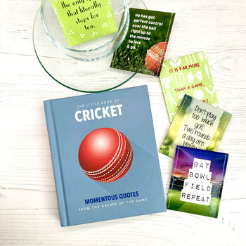 Cricket Gift Set: Cricket Tea And Book Giftset, 7 of 12