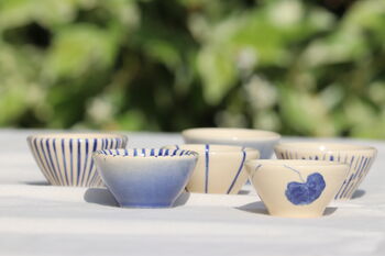 Blue Ombre Ceramic Pinch Pot, 4 of 4