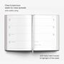 2026 Personalised A5 Weekly Planner With Gold Foil, thumbnail 4 of 10