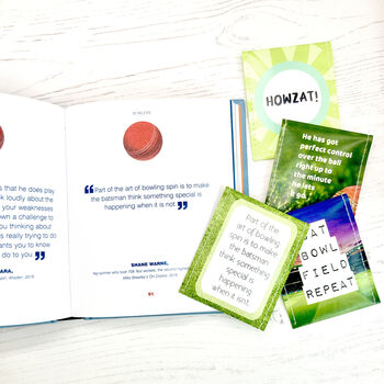 Cricket Tea And Book Gift Set | Cricket Player Gift | Cricket Fan, 10 of 10