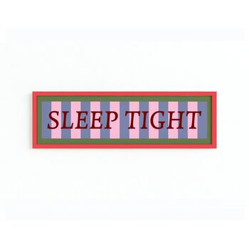 Sleep Tight Panoramic Framed Print, 12 of 12