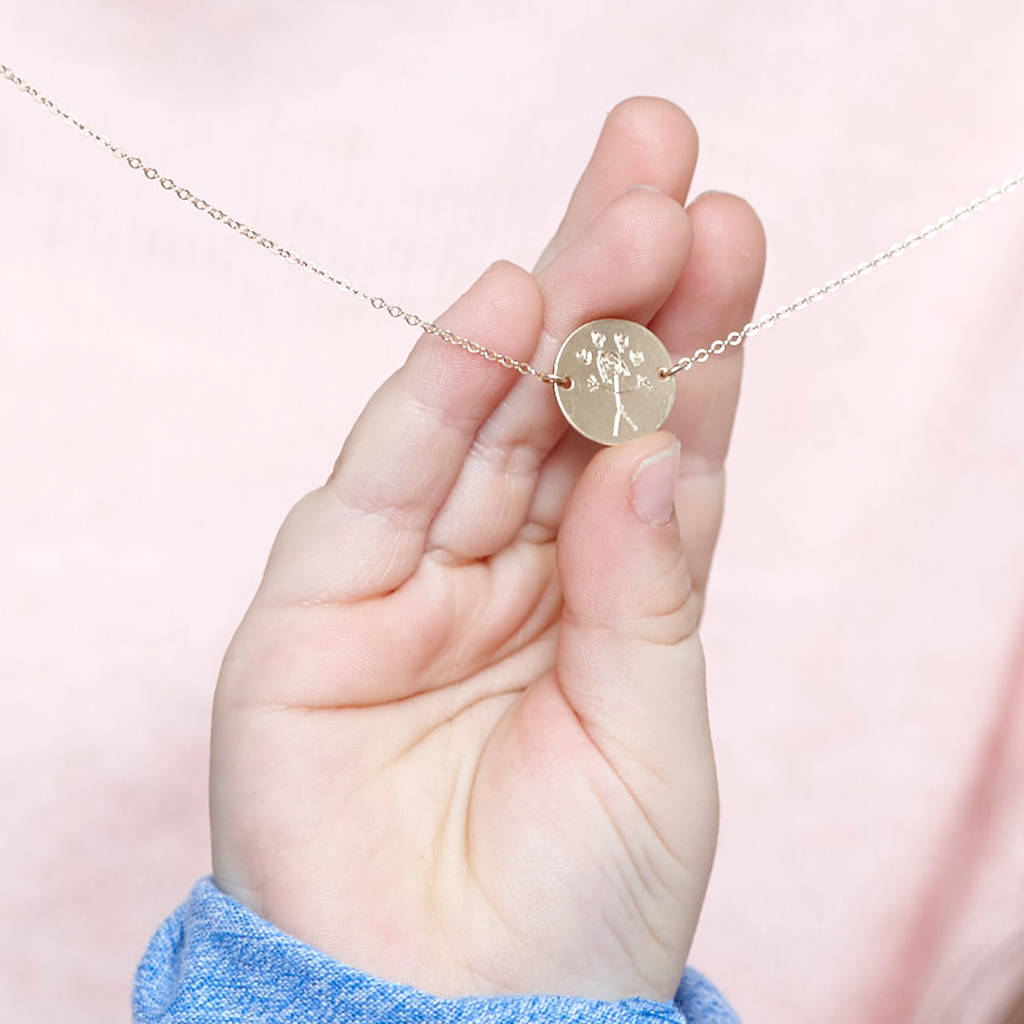 Childs Drawing Necklace By Full Circle Designs | notonthehighstreet.com