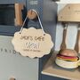 Personalised Wooden Kids Play Kitchen Cafe Sign Children’s Bedroom And Playroom Decor, thumbnail 1 of 4