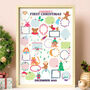 Personalised Baby's First Christmas Advent Calendar, thumbnail 1 of 3