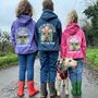 Kids Life Is Better With My Dog Hoody, thumbnail 2 of 12