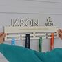 Cycling Personalised Medal Hanger, thumbnail 1 of 5