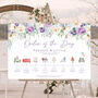 Wedding Order Of The Day Timeline Poster, thumbnail 4 of 9