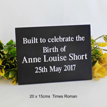 Personalised Tree Planting Plaque, 7 of 10