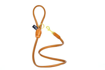 Luxury Soft Rolled Leather Lead, 8 of 12