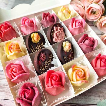 Personalised Chocolate Roses, Sweet Flowers Gift, 7 of 8