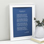 Personalised My Words Print Typewriter Style, thumbnail 4 of 8