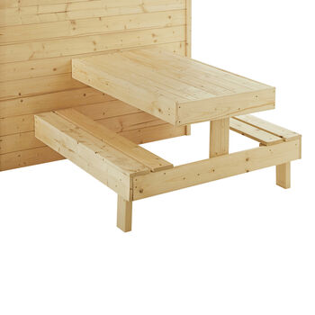 Tiana Playhouse With Picnic Bench, 10 of 12