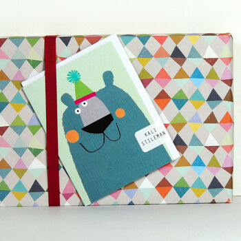 Mini Blue Bear Card, 3 of 5